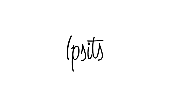 Best and Professional Signature Style for Ipsits. Angelique-Rose-font-FFP Best Signature Style Collection. Ipsits signature style 5 images and pictures png