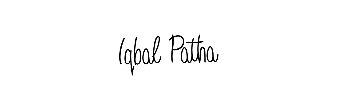 How to Draw Iqbal Patha signature style? Angelique-Rose-font-FFP is a latest design signature styles for name Iqbal Patha. Iqbal Patha signature style 5 images and pictures png