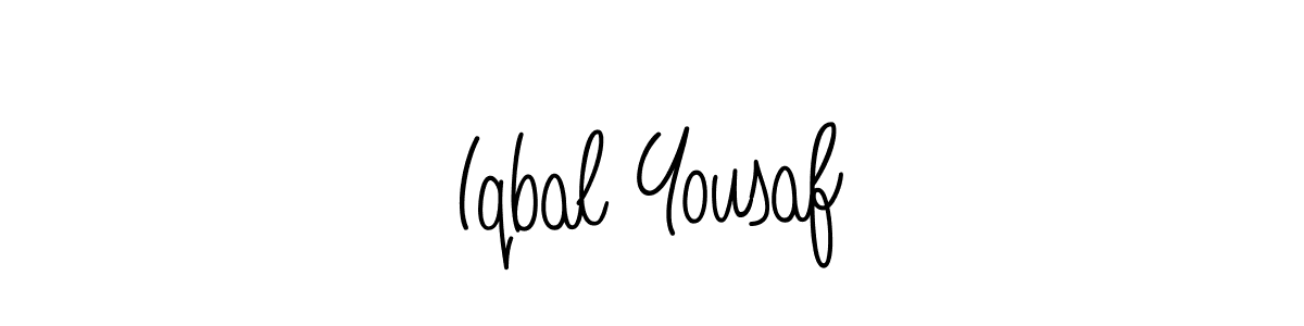 if you are searching for the best signature style for your name Iqbal Yousaf. so please give up your signature search. here we have designed multiple signature styles  using Angelique-Rose-font-FFP. Iqbal Yousaf signature style 5 images and pictures png