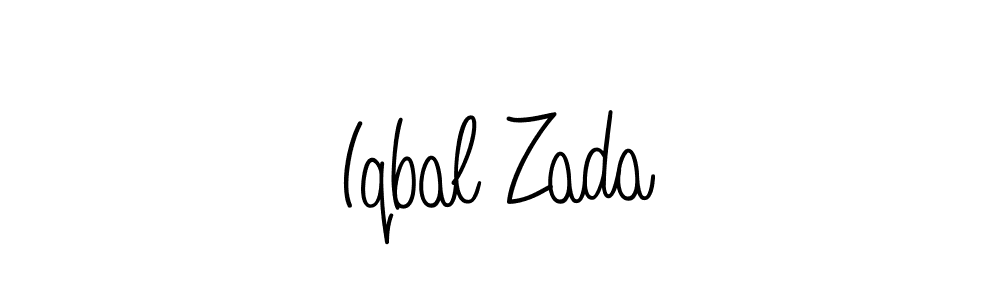 How to make Iqbal Zada signature? Angelique-Rose-font-FFP is a professional autograph style. Create handwritten signature for Iqbal Zada name. Iqbal Zada signature style 5 images and pictures png