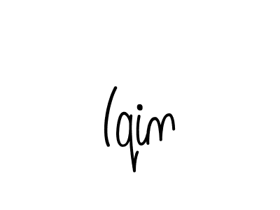 How to make Iqin signature? Angelique-Rose-font-FFP is a professional autograph style. Create handwritten signature for Iqin name. Iqin signature style 5 images and pictures png