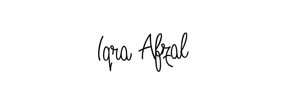 How to Draw Iqra Afzal signature style? Angelique-Rose-font-FFP is a latest design signature styles for name Iqra Afzal. Iqra Afzal signature style 5 images and pictures png