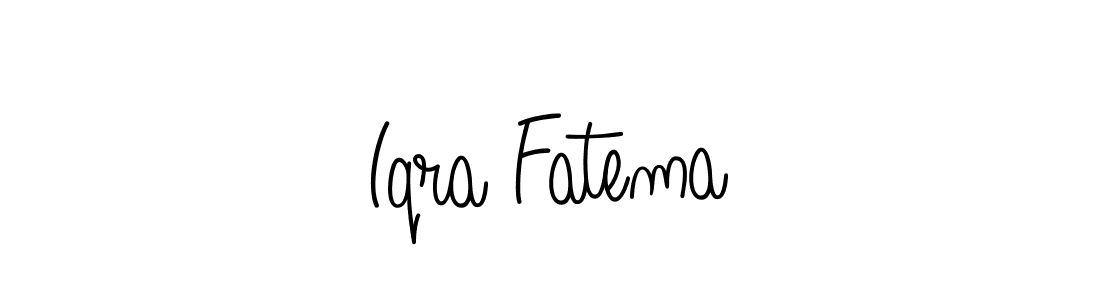 Make a beautiful signature design for name Iqra Fatema. Use this online signature maker to create a handwritten signature for free. Iqra Fatema signature style 5 images and pictures png