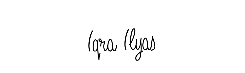 This is the best signature style for the Iqra Ilyas name. Also you like these signature font (Angelique-Rose-font-FFP). Mix name signature. Iqra Ilyas signature style 5 images and pictures png