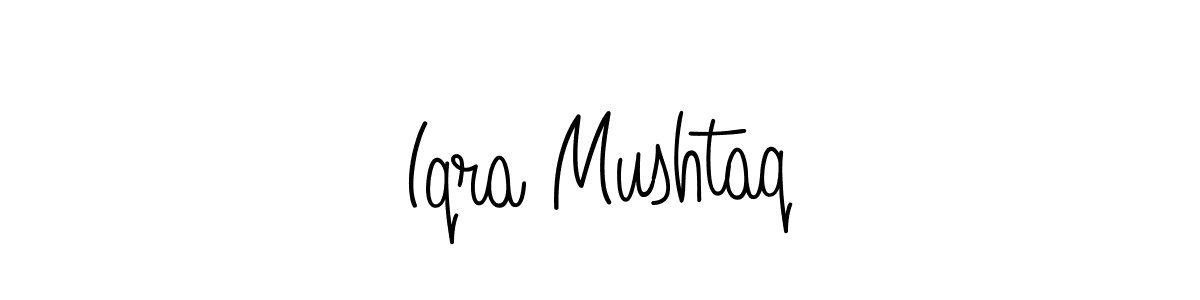 Make a beautiful signature design for name Iqra Mushtaq. Use this online signature maker to create a handwritten signature for free. Iqra Mushtaq signature style 5 images and pictures png