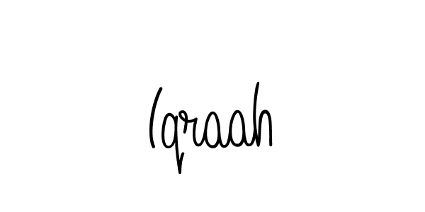 Here are the top 10 professional signature styles for the name Iqraah. These are the best autograph styles you can use for your name. Iqraah signature style 5 images and pictures png