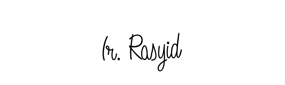 It looks lik you need a new signature style for name Ir. Rasyid. Design unique handwritten (Angelique-Rose-font-FFP) signature with our free signature maker in just a few clicks. Ir. Rasyid signature style 5 images and pictures png