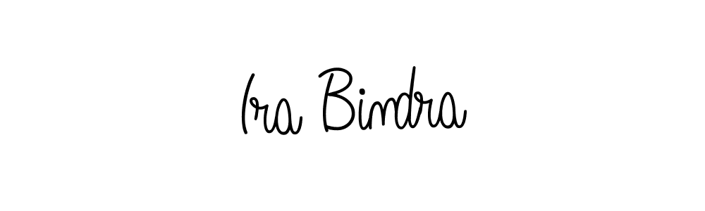 Also You can easily find your signature by using the search form. We will create Ira Bindra name handwritten signature images for you free of cost using Angelique-Rose-font-FFP sign style. Ira Bindra signature style 5 images and pictures png