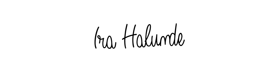 Once you've used our free online signature maker to create your best signature Angelique-Rose-font-FFP style, it's time to enjoy all of the benefits that Ira Halunde name signing documents. Ira Halunde signature style 5 images and pictures png