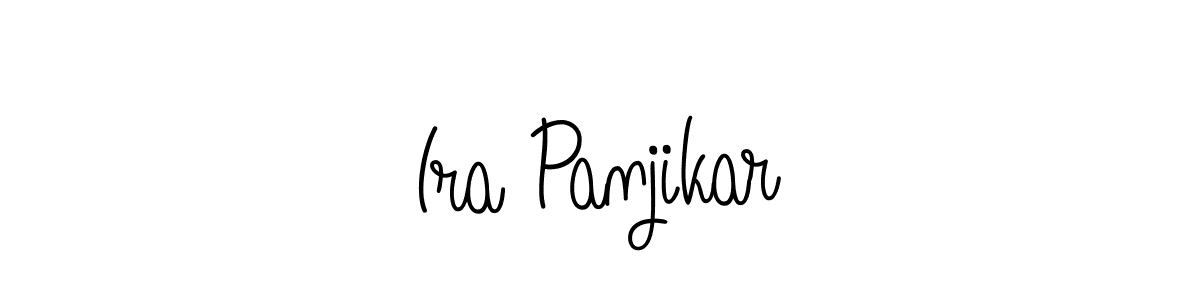 Angelique-Rose-font-FFP is a professional signature style that is perfect for those who want to add a touch of class to their signature. It is also a great choice for those who want to make their signature more unique. Get Ira Panjikar name to fancy signature for free. Ira Panjikar signature style 5 images and pictures png