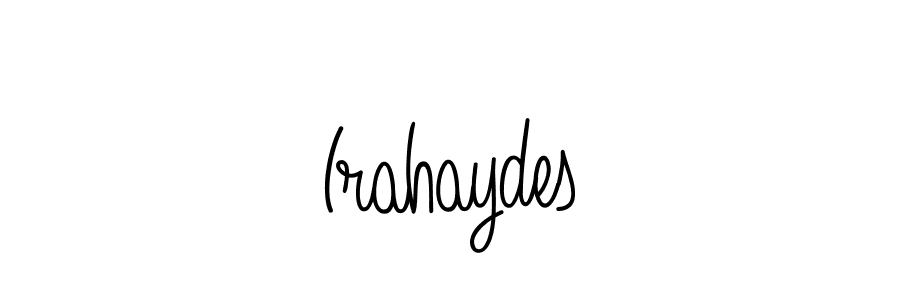 Make a short Irahaydes signature style. Manage your documents anywhere anytime using Angelique-Rose-font-FFP. Create and add eSignatures, submit forms, share and send files easily. Irahaydes signature style 5 images and pictures png