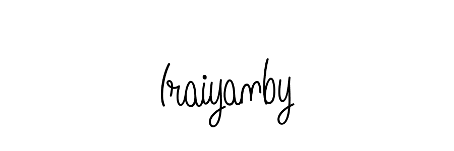 How to Draw Iraiyanby signature style? Angelique-Rose-font-FFP is a latest design signature styles for name Iraiyanby. Iraiyanby signature style 5 images and pictures png