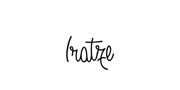 You can use this online signature creator to create a handwritten signature for the name Iratze. This is the best online autograph maker. Iratze signature style 5 images and pictures png