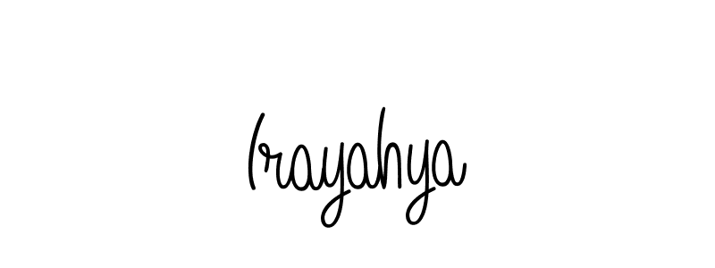 How to Draw Irayahya signature style? Angelique-Rose-font-FFP is a latest design signature styles for name Irayahya. Irayahya signature style 5 images and pictures png