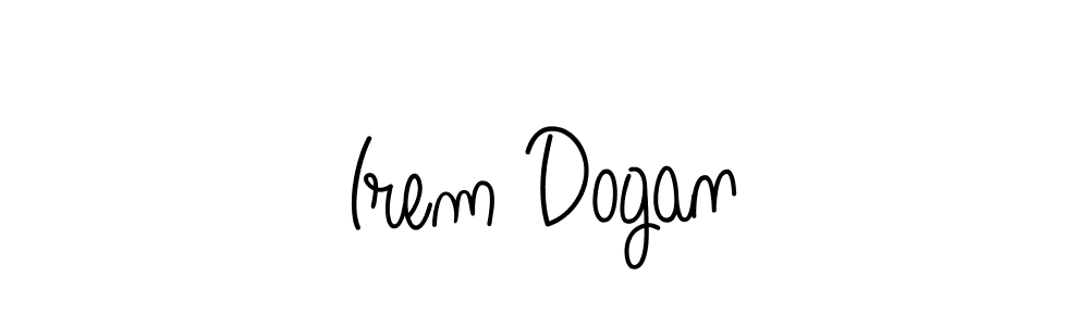 Also we have Irem Dogan name is the best signature style. Create professional handwritten signature collection using Angelique-Rose-font-FFP autograph style. Irem Dogan signature style 5 images and pictures png