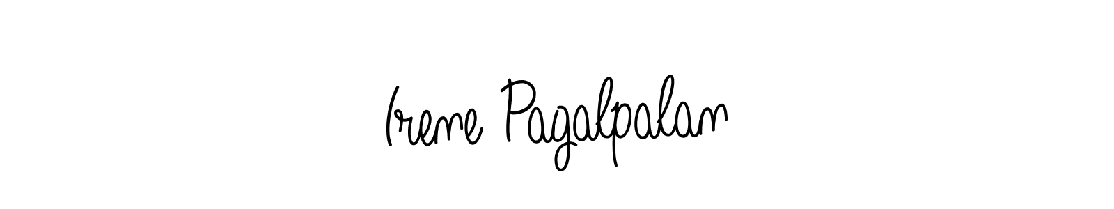 Here are the top 10 professional signature styles for the name Irene Pagalpalan. These are the best autograph styles you can use for your name. Irene Pagalpalan signature style 5 images and pictures png