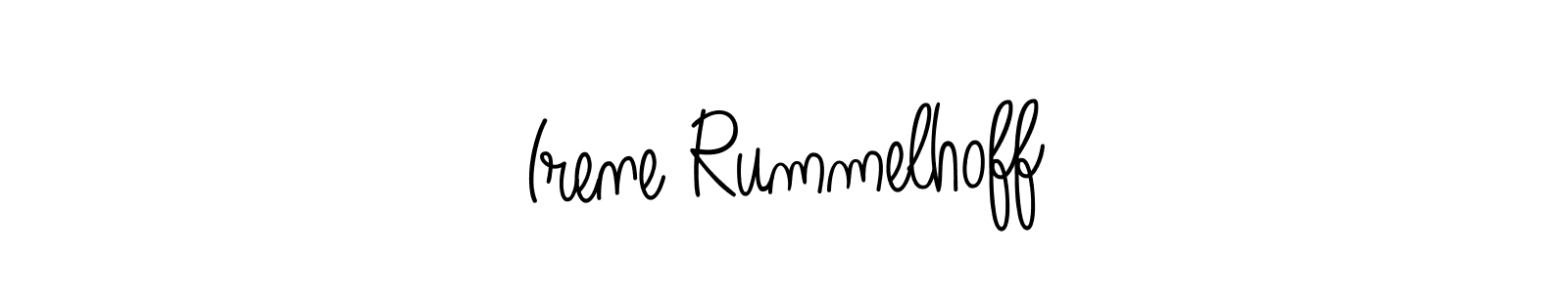 See photos of Irene Rummelhoff official signature by Spectra . Check more albums & portfolios. Read reviews & check more about Angelique-Rose-font-FFP font. Irene Rummelhoff signature style 5 images and pictures png
