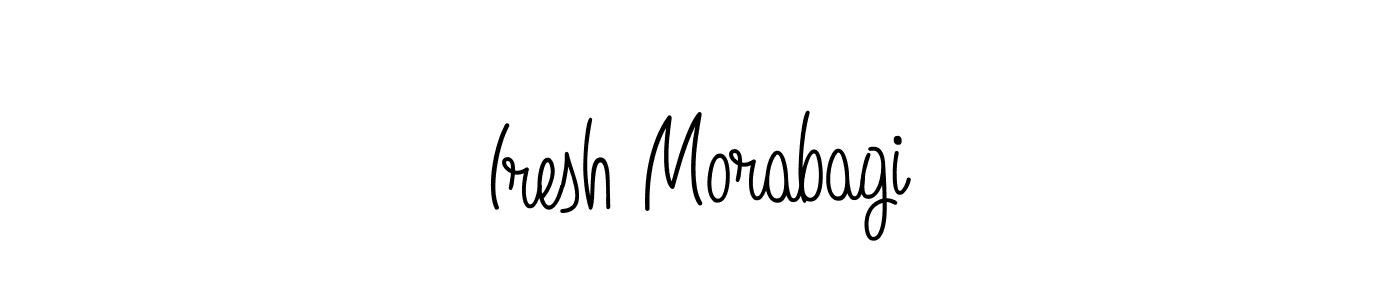 Also we have Iresh Morabagi name is the best signature style. Create professional handwritten signature collection using Angelique-Rose-font-FFP autograph style. Iresh Morabagi signature style 5 images and pictures png
