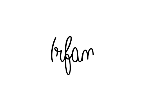 Make a beautiful signature design for name Irfan. Use this online signature maker to create a handwritten signature for free. Irfan signature style 5 images and pictures png