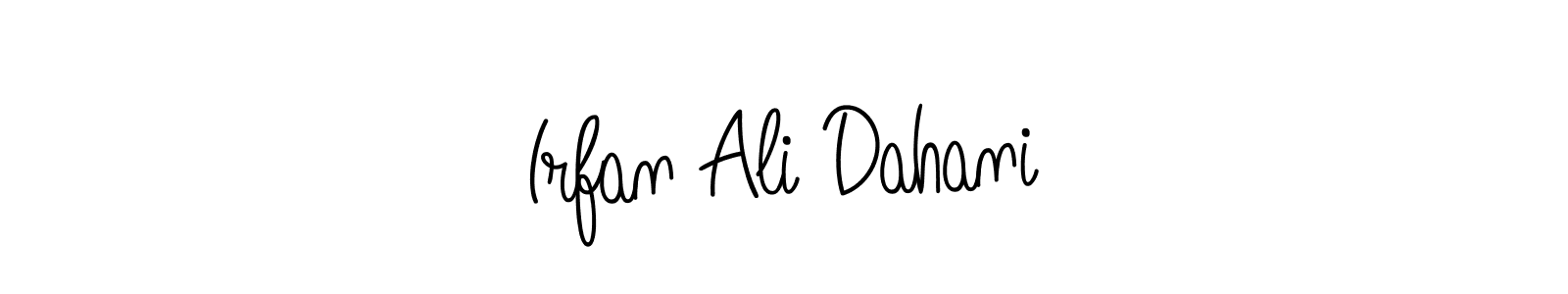 Make a short Irfan Ali Dahani signature style. Manage your documents anywhere anytime using Angelique-Rose-font-FFP. Create and add eSignatures, submit forms, share and send files easily. Irfan Ali Dahani signature style 5 images and pictures png