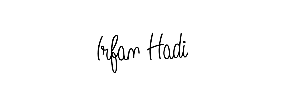 This is the best signature style for the Irfan Hadi name. Also you like these signature font (Angelique-Rose-font-FFP). Mix name signature. Irfan Hadi signature style 5 images and pictures png