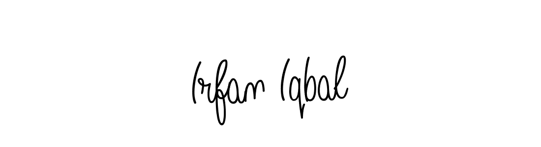 Create a beautiful signature design for name Irfan Iqbal. With this signature (Angelique-Rose-font-FFP) fonts, you can make a handwritten signature for free. Irfan Iqbal signature style 5 images and pictures png