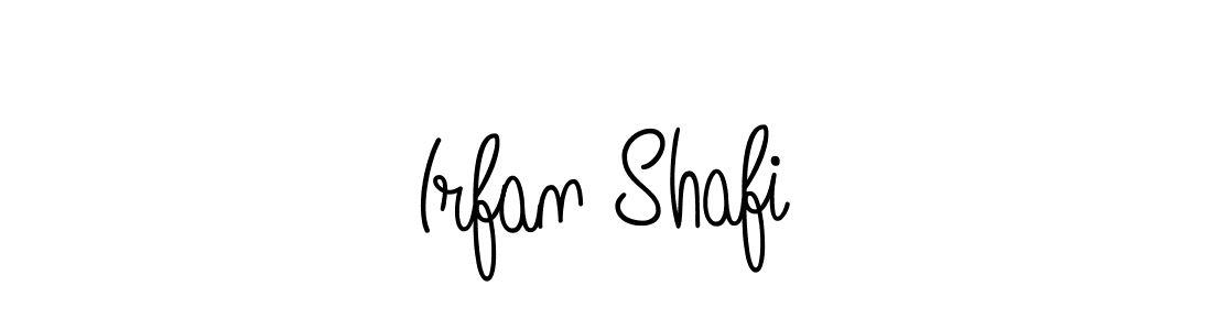 Use a signature maker to create a handwritten signature online. With this signature software, you can design (Angelique-Rose-font-FFP) your own signature for name Irfan Shafi. Irfan Shafi signature style 5 images and pictures png