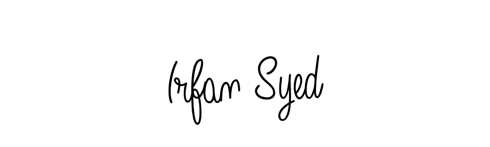Create a beautiful signature design for name Irfan Syed. With this signature (Angelique-Rose-font-FFP) fonts, you can make a handwritten signature for free. Irfan Syed signature style 5 images and pictures png