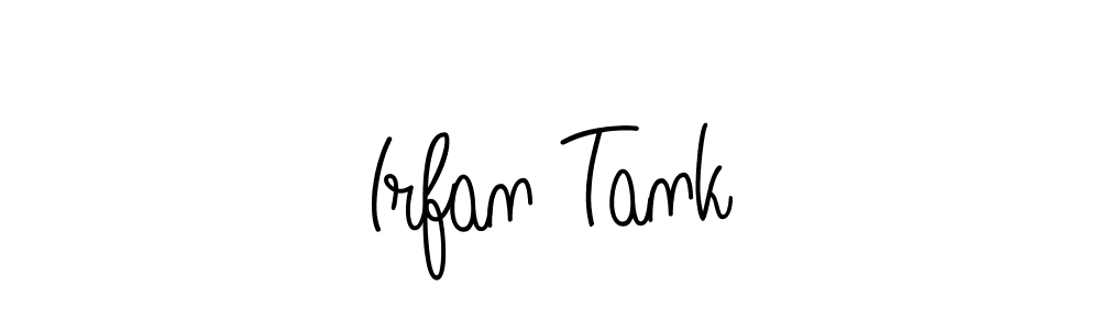 Design your own signature with our free online signature maker. With this signature software, you can create a handwritten (Angelique-Rose-font-FFP) signature for name Irfan Tank. Irfan Tank signature style 5 images and pictures png