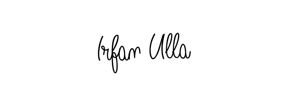 Best and Professional Signature Style for Irfan Ulla. Angelique-Rose-font-FFP Best Signature Style Collection. Irfan Ulla signature style 5 images and pictures png