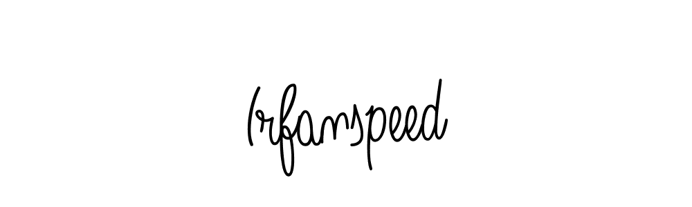 The best way (Angelique-Rose-font-FFP) to make a short signature is to pick only two or three words in your name. The name Irfanspeed include a total of six letters. For converting this name. Irfanspeed signature style 5 images and pictures png