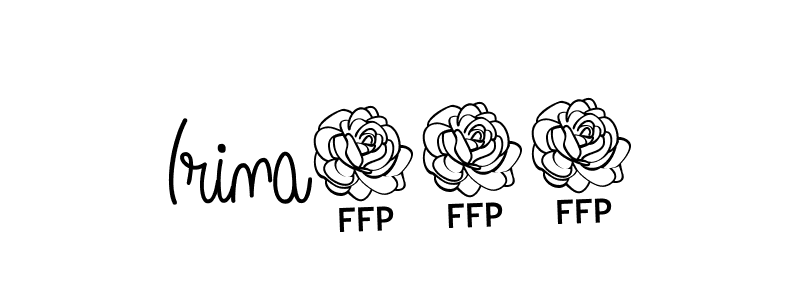 Angelique-Rose-font-FFP is a professional signature style that is perfect for those who want to add a touch of class to their signature. It is also a great choice for those who want to make their signature more unique. Get Irina123 name to fancy signature for free. Irina123 signature style 5 images and pictures png