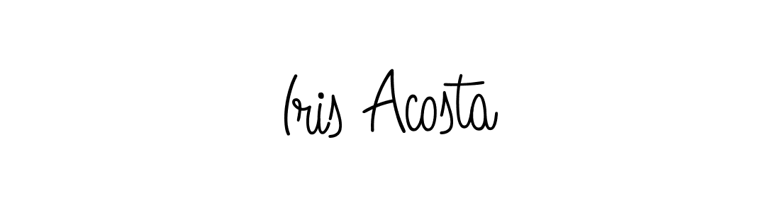 Make a beautiful signature design for name Iris Acosta. Use this online signature maker to create a handwritten signature for free. Iris Acosta signature style 5 images and pictures png