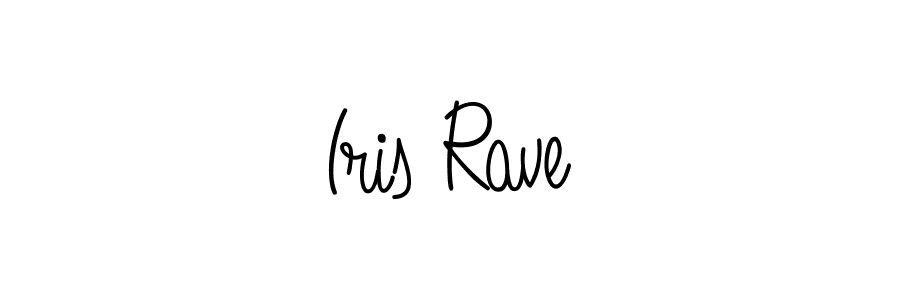 Best and Professional Signature Style for Iris Rave. Angelique-Rose-font-FFP Best Signature Style Collection. Iris Rave signature style 5 images and pictures png