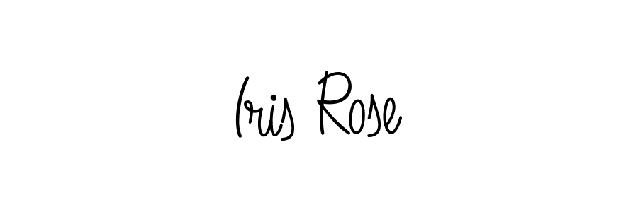 Best and Professional Signature Style for Iris Rose. Angelique-Rose-font-FFP Best Signature Style Collection. Iris Rose signature style 5 images and pictures png