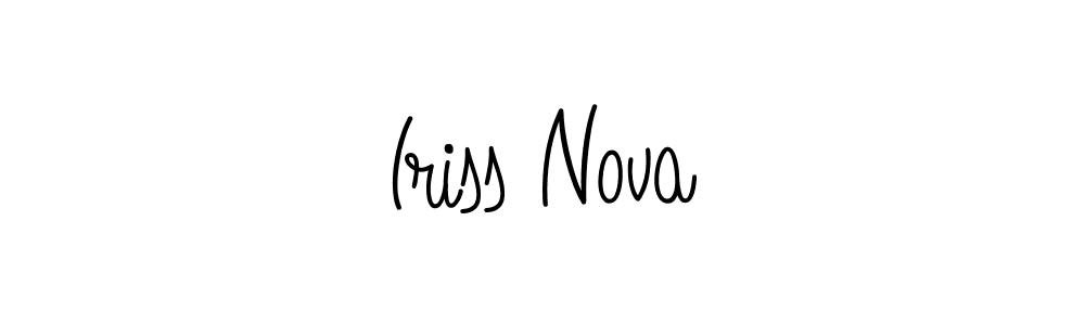 How to Draw Iriss Nova signature style? Angelique-Rose-font-FFP is a latest design signature styles for name Iriss Nova. Iriss Nova signature style 5 images and pictures png