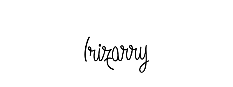 Also we have Irizarry name is the best signature style. Create professional handwritten signature collection using Angelique-Rose-font-FFP autograph style. Irizarry signature style 5 images and pictures png