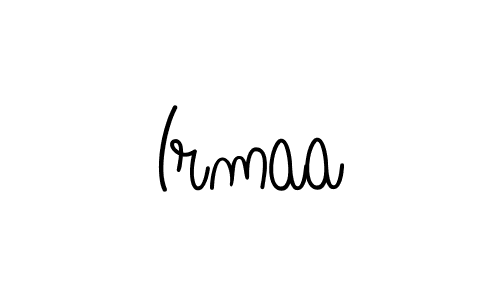 Also You can easily find your signature by using the search form. We will create Irmaa name handwritten signature images for you free of cost using Angelique-Rose-font-FFP sign style. Irmaa signature style 5 images and pictures png