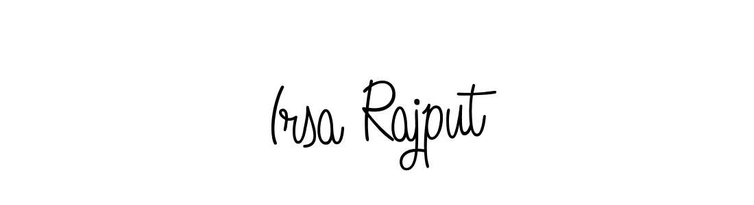 Make a beautiful signature design for name Irsa Rajput. Use this online signature maker to create a handwritten signature for free. Irsa Rajput signature style 5 images and pictures png