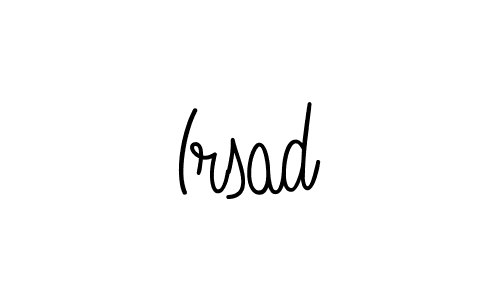 This is the best signature style for the Irsad name. Also you like these signature font (Angelique-Rose-font-FFP). Mix name signature. Irsad signature style 5 images and pictures png