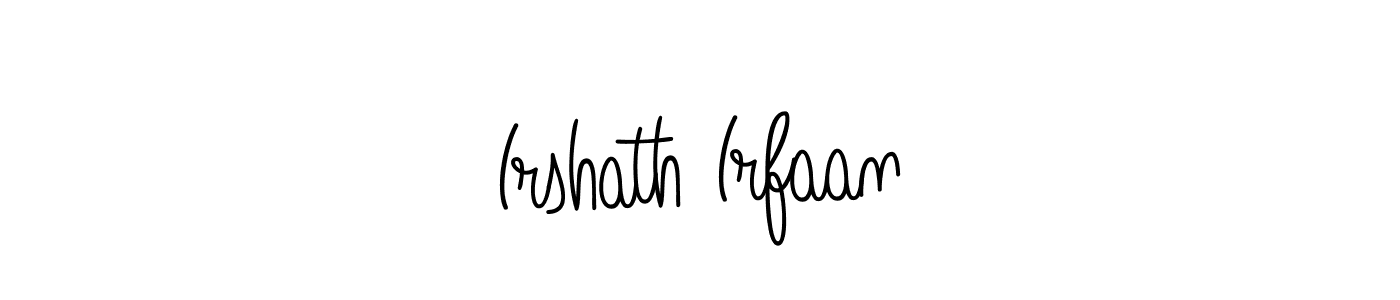 Best and Professional Signature Style for Irshath Irfaan. Angelique-Rose-font-FFP Best Signature Style Collection. Irshath Irfaan signature style 5 images and pictures png