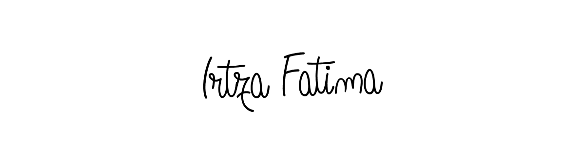 It looks lik you need a new signature style for name Irtza Fatima. Design unique handwritten (Angelique-Rose-font-FFP) signature with our free signature maker in just a few clicks. Irtza Fatima signature style 5 images and pictures png