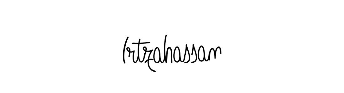 Once you've used our free online signature maker to create your best signature Angelique-Rose-font-FFP style, it's time to enjoy all of the benefits that Irtzahassan name signing documents. Irtzahassan signature style 5 images and pictures png