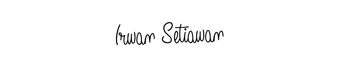 Similarly Angelique-Rose-font-FFP is the best handwritten signature design. Signature creator online .You can use it as an online autograph creator for name Irwan Setiawan. Irwan Setiawan signature style 5 images and pictures png