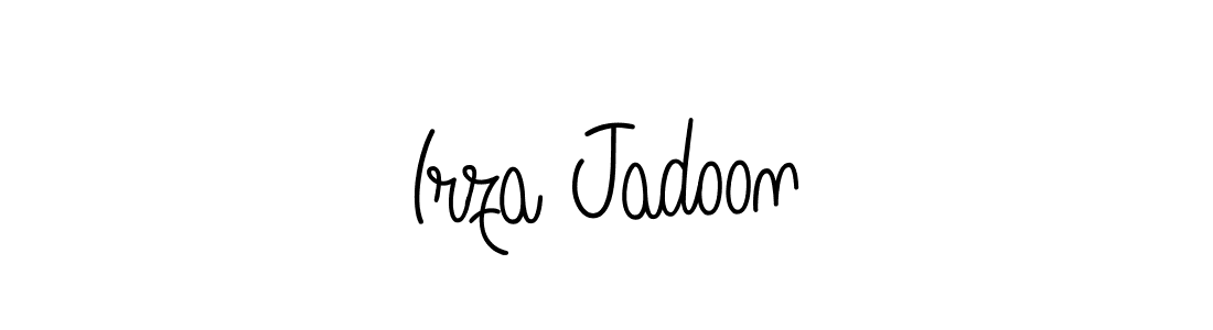 Also You can easily find your signature by using the search form. We will create Irza Jadoon name handwritten signature images for you free of cost using Angelique-Rose-font-FFP sign style. Irza Jadoon signature style 5 images and pictures png