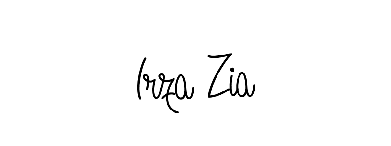 Angelique-Rose-font-FFP is a professional signature style that is perfect for those who want to add a touch of class to their signature. It is also a great choice for those who want to make their signature more unique. Get Irza Zia name to fancy signature for free. Irza Zia signature style 5 images and pictures png
