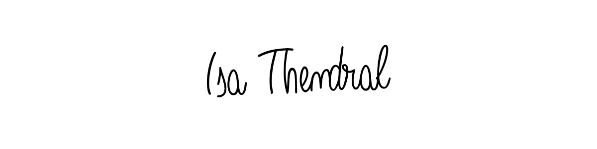 Check out images of Autograph of Isa Thendral name. Actor Isa Thendral Signature Style. Angelique-Rose-font-FFP is a professional sign style online. Isa Thendral signature style 5 images and pictures png