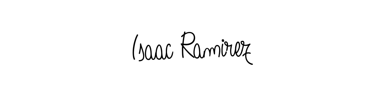 Use a signature maker to create a handwritten signature online. With this signature software, you can design (Angelique-Rose-font-FFP) your own signature for name Isaac Ramirez. Isaac Ramirez signature style 5 images and pictures png