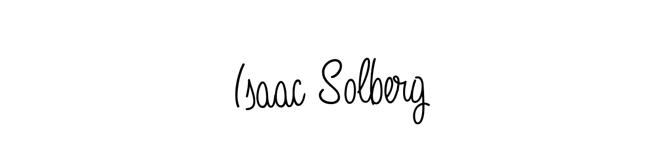 Best and Professional Signature Style for Isaac Solberg. Angelique-Rose-font-FFP Best Signature Style Collection. Isaac Solberg signature style 5 images and pictures png