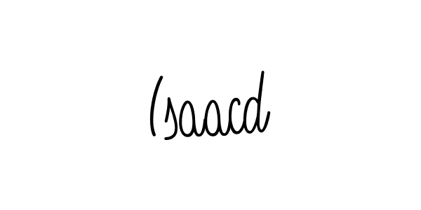 Make a beautiful signature design for name Isaacd. Use this online signature maker to create a handwritten signature for free. Isaacd signature style 5 images and pictures png